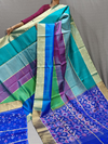 PGMRIDSS4G14XSDD16-  Ikat Dupion silk saree