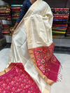 PGMRIDSS4G14XSDD19-  Ikat Dupion silk saree