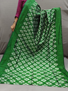 PGMRILWS4S20SZCD21- light weight Ikat silk saree