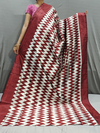 PGMRILWS4S20SZCD35- light weight Ikat silk saree