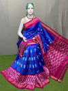 PSRGILWS4S20XDCD34- light weight Ikat silk saree