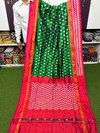 PSRGILWS4S20XDCD58- light weight Ikat silk saree