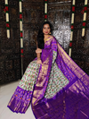 PGMRKBRS4S22FSDC19- Kanchi border Ikat silk saree