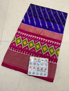 PPHSIDSS4S23BDDC14- Ikat silk saree