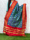 PSDHISDP4S23ZBCD22- Ikat silk dupatta