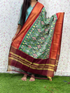 PSDHISDP4S23ZBCD60- Ikat silk dupatta