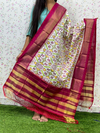 PSDHISDP4S23ZBCD65- Ikat silk dupatta