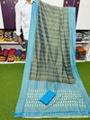 PSRGISCS4S24IFCD19- Ikat Sico saree