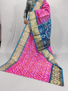 PSSIISCS4S24EZSD01- Ikat Sico saree