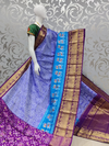 PSVHKBRS4S21FSCD01- Kanchi border Ikat silk saree