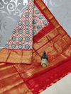 PSVHKBRS4S21FSCD11- Kanchi border Ikat silk saree