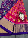 PSDHIDSS4S25NZDD04- Ikat silk saree