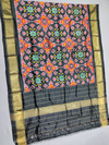 PSSIISDP4S25ECCD18- Ikat silk dupatta