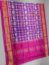 PSSIISDP4S25ECCD20- Ikat silk dupatta