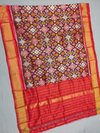 PSSIISDP4S25ECCD40- Ikat silk dupatta