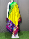 PSSIISDP4S25ECCD55- Ikat silk dupatta