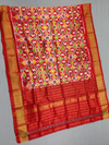 PSSIISDP4S25ECCD72- Ikat silk dupatta