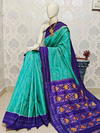 PMIUIDSS4S28BSCC03- Ikat silk saree