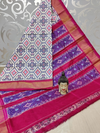 PSPHIDSS4S27BTCD03- Ikat silk saree