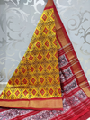 PSPHIDSS4S27BTCD19- Ikat silk saree