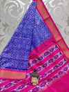 PSPHIDSS4S27BTCD30- Ikat silk saree