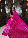 PSSIIDSS4S27TCDD17- Ikat silk saree