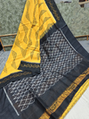 PGMRICTS4O07INDD15- Ikat cotton saree