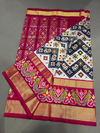 PMICIDSS4O06BSDC08- Ikat silk saree