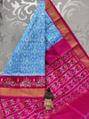 PSPHIDSS4O09BECD33- Ikat silk saree