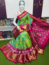 PSRGIDSS4O05BSCD41- Ikat silk saree