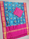 PSSISDST4O15FSCD27- Ikat sico dupatta with  sico top