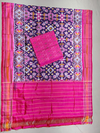 PSSISDST4O15FSCD38- Ikat sico dupatta with  sico top