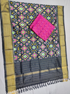 PSSISDST4O15FSCD80- Ikat sico dupatta with  sico top