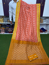 PSRGICTS4O14INSC13- Ikat cotton saree