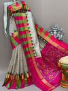 PSNTIDSS4O22BSDD02- Ikat silk saree