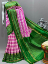 PSNTIDSS4O23TBDC06- Ikat silk saree