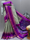 PSNTIDSS4O23TBDC09- Ikat silk saree