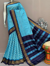 PSNTIDSS4O23TBDC18- Ikat silk saree