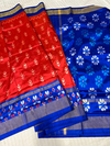 PSRRIDSS4O23TDDC07- Ikat silk saree