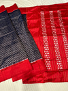 PSRRIDSS4O23TDDC08- Ikat silk saree