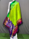 PSSIISDP4O24EDCC30- Ikat silk dupatta