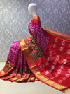 PLXHIDSS4O24NCDD06- Ikat silk saree