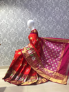 PLXHIDSS4O24NCDD19- Ikat silk saree