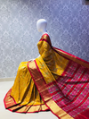 PLXHIDSS4O24NCDD29- Ikat silk saree