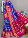 PSNTIDSS4O25NDCC05- Ikat silk saree