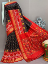 PSNTIDSS4O25NDCC15- Ikat silk saree