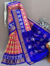 PSNTIDSS4O25NDCC24- Ikat silk saree