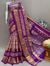 PSNTIDSS4O25NDCC44- Ikat silk saree