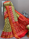 PSNTIDSS4O25NDCC53- Ikat silk saree