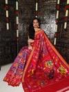 PGLNIDSS4O27ICCD14- Ikat silk saree